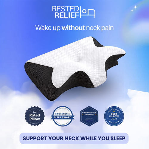 RestedRelief™ Neck Support Pillow